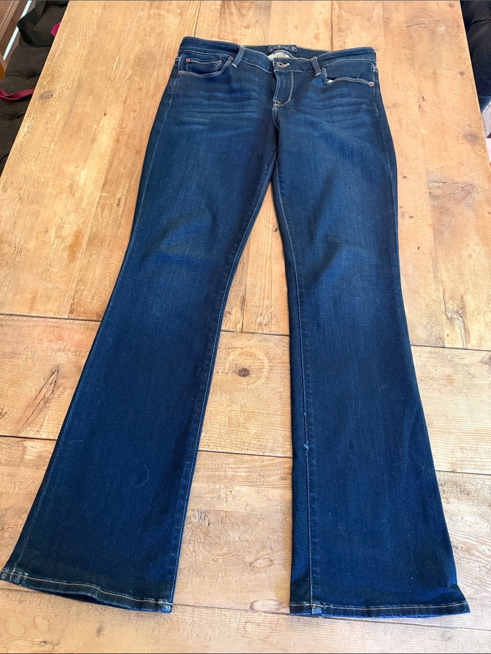 Lucky Brand Dark Blue Flare Jeans